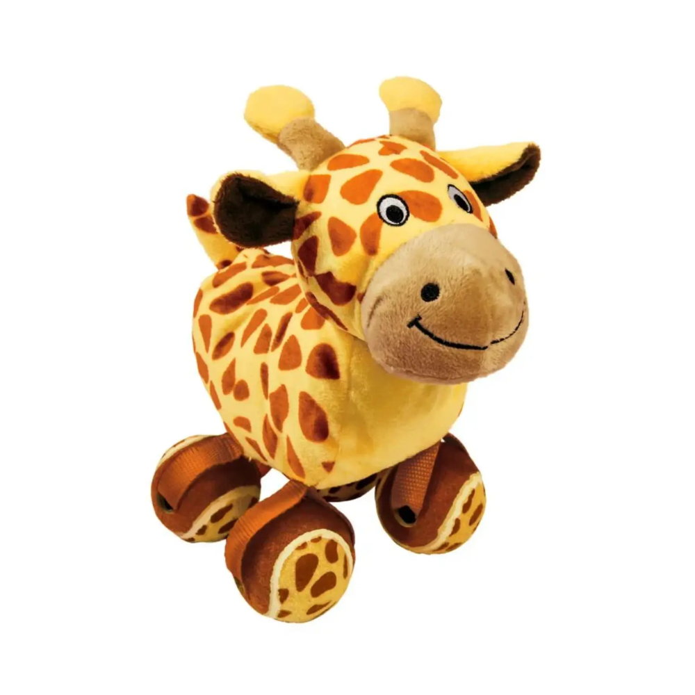 Kong TenniShoes Giraffe Dog Toy – Small