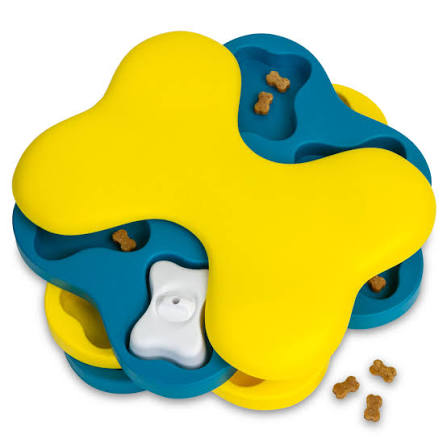 Outward Hound (Nina Ottosson) Dog Tornado – Four Layers Of Spinning – Interactive Dog Toy – Level 2