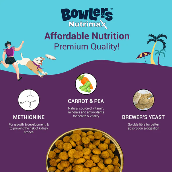 Bowlers Nutrimax Chicken and Vegetables Adult Dog Dry Food - Image 2